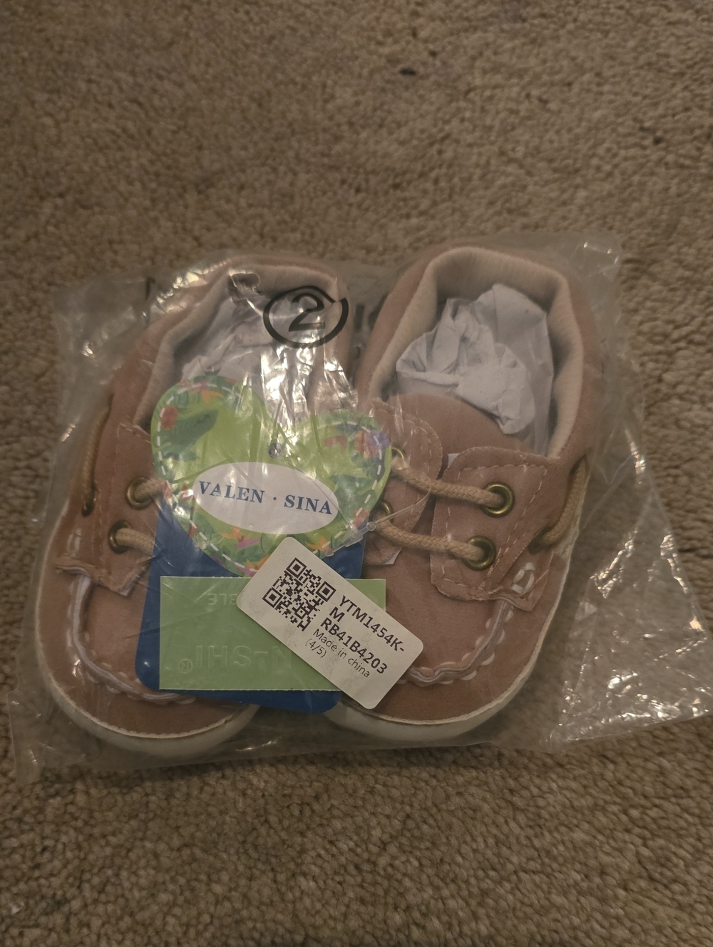 Baby Tan Boat Shoes - Soft Slip-On Walker